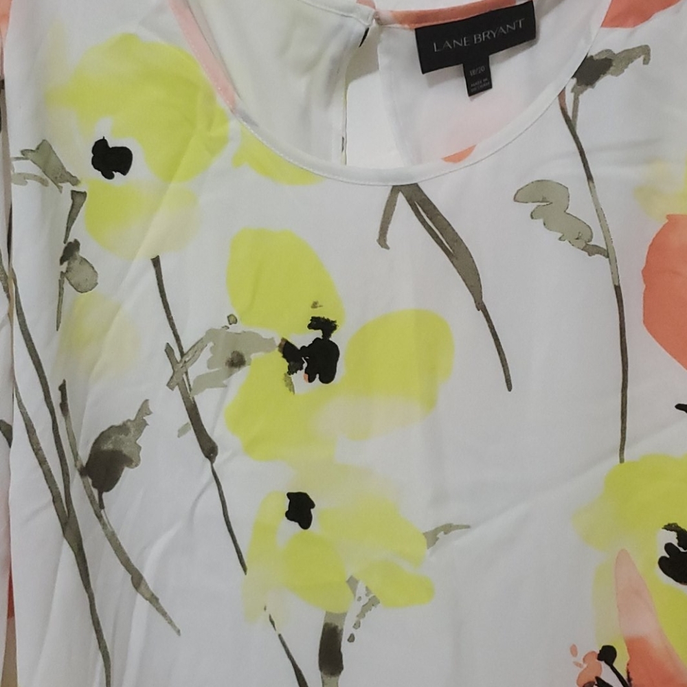 Lane Bryant floral dress